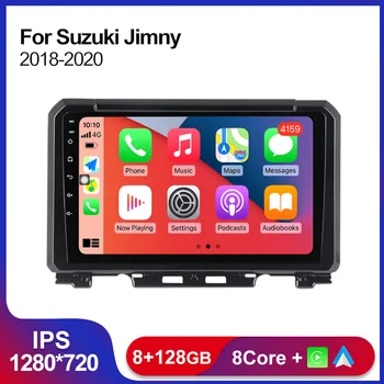 Беспроводной автомобильный радиоприемник Carplay, мультимедийный плеер для Suzuki Jimny 2018-2020, Wi-Fi RDS BT, интеллектуальная система Android 