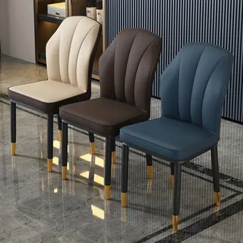 Роскошное обеденное кресло Nordic Light, Домашнее кресло, простой стол для макияжа, стул для обеденного стола в ресторане, отеле
