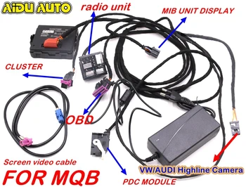 Для автомобиля VW MQB MIB 2 Радиоблок Модуль PDC Кластер Highline Камера OBD ODIS E КОД ТЕСТОВАЯ рабочая платформа