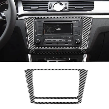 Наклейка с отделкой навигационной панели центрального управления автомобиля, наклейка с навигационной панелью для Volkswagen Passat B8 2016 2017 2018 Аксессуары