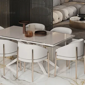 Мебель для дома в стиле ретро, обеденные стулья, Современный минималистичный стул для спальни, Дизайнерские кресла для скандинавской квартиры со спинкой T