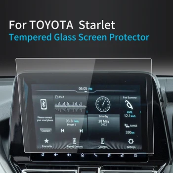 Для Toyota Starlet Screen Protector 2022 Консоль из закаленного стекла Защитная пленка Защита навигатора Автомобильные Аксессуары