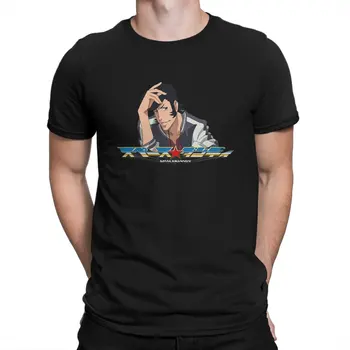 Мужская футболка с рисунком Денди, футболка Space Dandy Crewneck с коротким рукавом из 100% хлопка, юмористические подарки высокого качества на день рождения