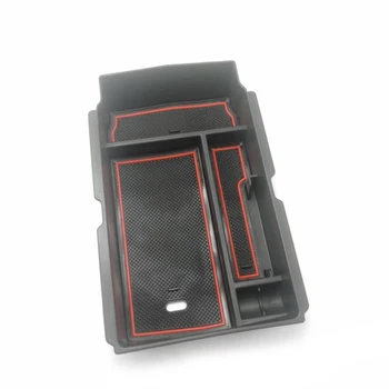 Для Honda CRV 6Th 2023 Подлокотник Ящик для хранения Внутренний Лоток ABS Центральная консоль Держатель телефона Контейнер Аксессуар