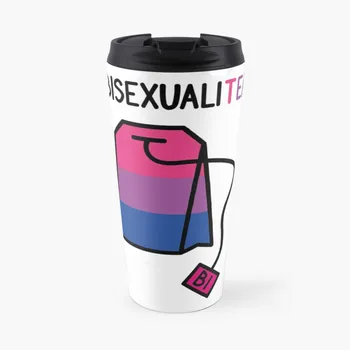 Кофейная кружка для путешествий Bisexualitea/lgbtea на заказ