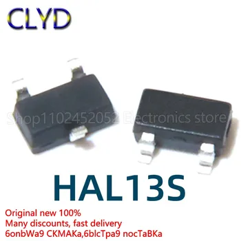 1 шт./ЛОТ, новый и оригинальный HAL13S, многополюсный, маломощный и высокочувствительный магнитный переключатель, микросхема SOT23, чип
