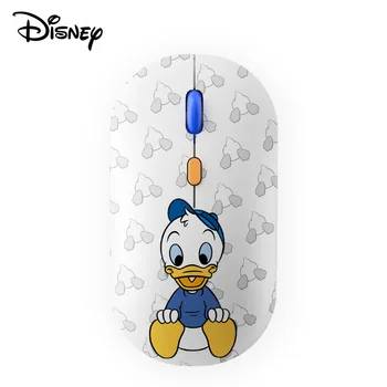 Disney Donald Duck Cute Charging Wireless 2.4G Mouse Creative Bluetooth Office Game Mini Mute Компьютерные аксессуары Pc Gamer