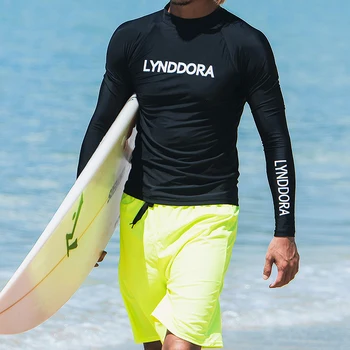 JCZWO Мужская модная высокоэластичная удобная рубашка с длинным рукавом, купальник для серфинга, топ для водных видов спорта, фитнеса, быстросохнущий UPF 50+