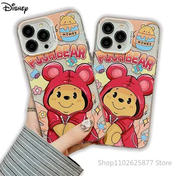 Disney Winnie the Pooh Toy Story Lotso Чехол Для Телефона iPhone 11 12 13 iPhone 14 Pro Max Защита От падения 