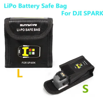 Сумка безопасности LI-PO аккумулятора, взрывозащищенная сумка для хранения DJI SPARK