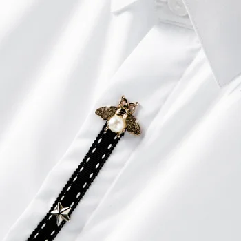 Мужские рубашки Minglu, роскошные мужские рубашки с длинными рукавами в виде Пчелы и пятиконечной звезды, модная повседневная приталенная рубашка для вечеринок Man 4XL