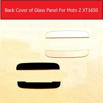 Задняя крышка батарейного отсека, стеклянная панель корпуса для Motorola Moto Z Droid XT1650, замена стекла задней крышки, ремонт объектива