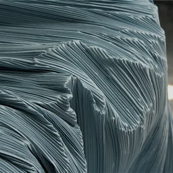 50x150 см Измельченная 3D Текстура Восстанавливающая Древние Способы Имитация Крепа Хлопчатобумажной ткани для одежды Дизайн одежды DIY