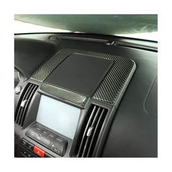 Декоративные наклейки с отделкой динамика центрального управления из углеродного волокна для аксессуаров Land Rover Freelander 2 2007-2012