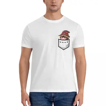 Konosuba - Poket Megumin Классическая футболка, футболка для мужчин, мужские футболки fruit of the loom, футболка с графикой