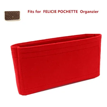 Для аксессуаров felicie Pochette, органайзер для сумок, Внутренний кошелек, Портативная дизайнерская сумочка через плечо, органайзер для макияжа.
