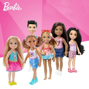 1 шт. мини-куклы Барби Оригинальная модель, милая игрушка для девочки, подарки на День рождения, Модные Рождественские куклы для девочек DWJ33