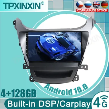 Carplay Android10 Навигация для Hyundai Elantra 2014-2015 Автомагнитола Autostereo Мультимедийный плеер автомагнитола px5/px6