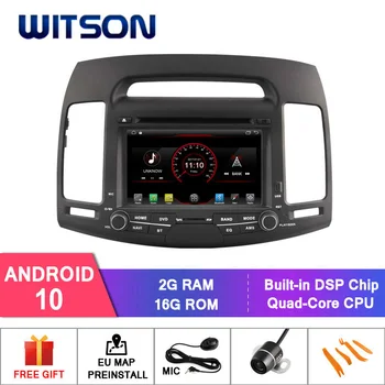 Автомобильный DVD-плеер WITSON Android 10 для HYUNDAI ELANTRA автомобильный GPS стерео для HYUNDAI ELANTRA (2007-2011)