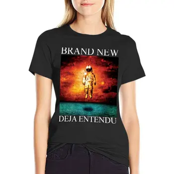 Совершенно новая футболка Deja Entendu, графические футболки, топы для женщин