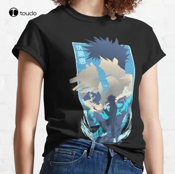 Классическая футболка Shadow Shikigami User, футболка на заказ, футболка с цифровой печатью для подростков, унисекс, Модная забавная новинка Xs-5Xl