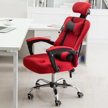 Офисное кресло с дышащей сеткой с высокой спинкой, подъемное вращающееся кресло с подставкой для ног