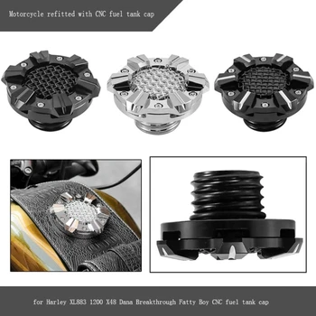 Алюминиевая крышка топливного бака для мотоцикла XL883 1200 X48 Breakthrough Fatty Boy Аксессуары для ремонта мотоциклов