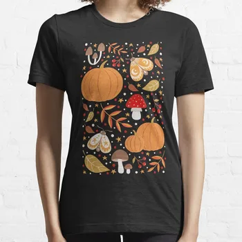 Женская футболка Autumn elements, футболка с аниме, одежда для женщин