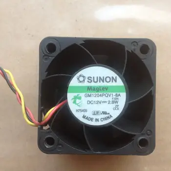 Для SUNON GM1204PQV1-8A 4028 12v 2.8w сервер охлаждения Wind