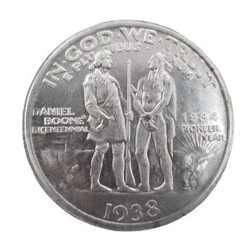 США США 1938 (1934) годов, Серебряный доллар, Памятная монета, Коллекционные монеты, Украшения для дома, Волшебная монета, Рождественские подарки #3680