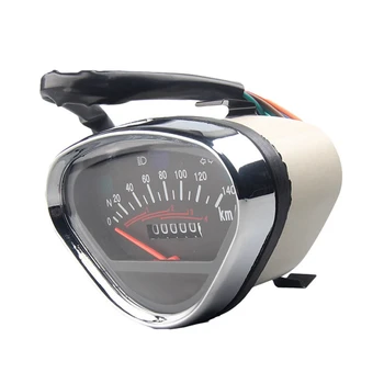3-КРАТНЫЙ измеритель пробега мотоцикла с подсветкой Цифрового ЖК-индикатора для винтажной Honda DAX 70 Jialing70