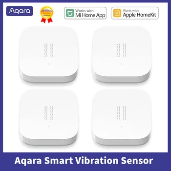 Умный Датчик Вибрации Aqara Zigbee Motion Shock Sensor Обнаружение Сигнализации Монитор Встроенного Гироскопа для xiaomi mijia smart home