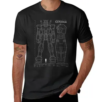 Футболка RX 78-2, футболка для мальчика, графические футболки, футболка оверсайз, эстетическая одежда, футболки для мужчин.