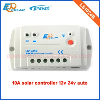 Микро солнечный контроллер EPSolar бренд PWM EPEVER Регулятор LS1024B 10A 10amp 12V 24V Автоматическая работа